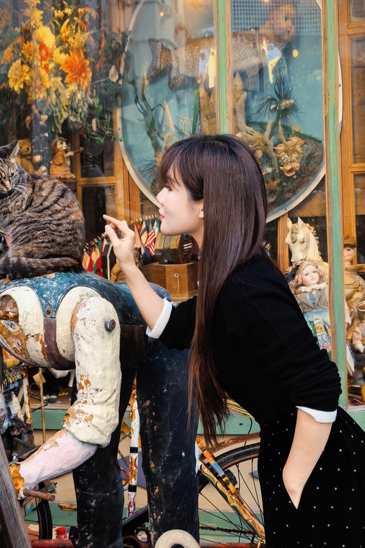 逸红颜明月优选#千金小香风羊毛毛衣『白玉茗』冬日甜梦 优雅木耳边撞色,乖巧温柔毛衣打底 商品图3