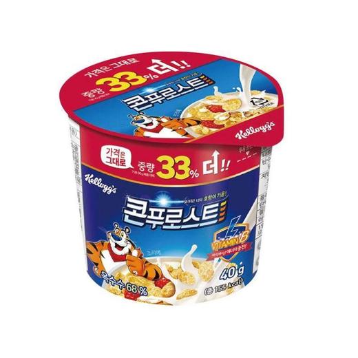 Kelloggs家乐氏 原味玉米麦片40g（杯装） 商品图0