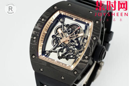 【贵重物品】只适合高端玩家 RF理查德米勒RM55 新款RM055碳纤维系列 男士腕表 商品图2