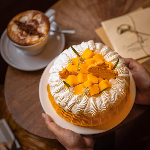 【兔兔好芒椰】芒果椰香蛋糕Q弹糯米夹心椰子布丁生日蛋糕聚会 商品图2