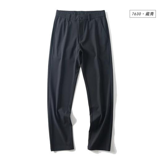 加绒版！防水不粘毛 四面弹抗皱休闲直筒长裤 商品图3
