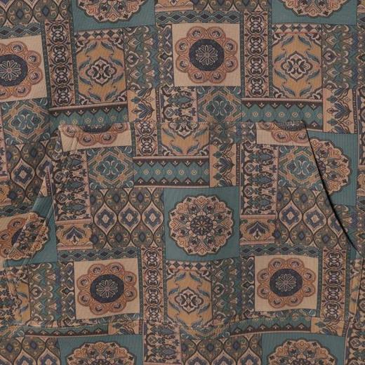 SDSA男士秋冬新款痞帅男装复古撞色花卉连帽卫衣宽松高街套头上衣 商品图3