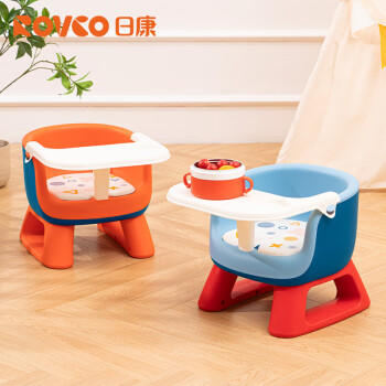 日康（rikang）宝宝餐椅 叫叫椅婴儿学坐椅多功能儿童吃饭餐桌 RK-X2009-1 蓝色 商品图3