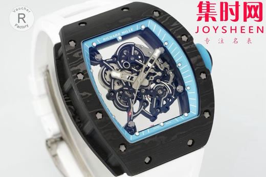 【贵重物品】只适合高端玩家 RF理查德米勒RM55 新款RM055碳纤维系列 男士腕表 商品图1