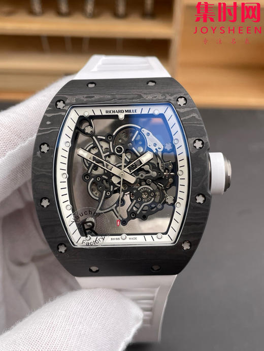 【贵重物品】只适合高端玩家 RF理查德米勒RM55 新款RM055碳纤维系列 男士腕表 商品图2