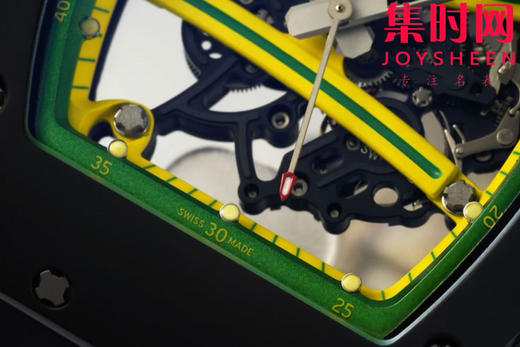 【贵重物品】只适合高端玩家 RF理查德米勒RM61 RM061男士系列“跑道”NTPT碳纤维壳/TZP陶瓷壳 男士腕表 商品图4