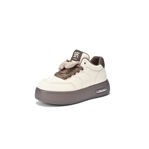 经典鲨2025年冬季专柜新品轻便腊肠狗加绒舒适休闲鞋棉鞋女KW142-558201 商品图4