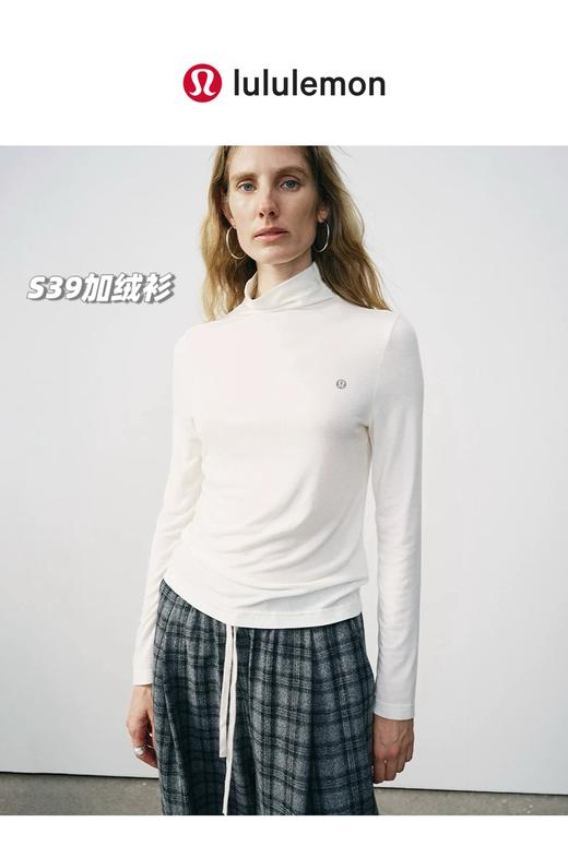 一包两件！LULU 2025冬季新款婴儿绒堆堆领打底衫，升级款保暖肌底衣 商品图2