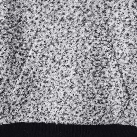 SDSA秋冬新款痞帅男装潮牌撞色拉链立领连帽卫衣休闲百搭套头上衣 商品图2