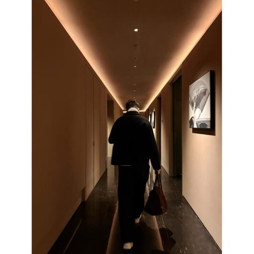 Team Yang-秋冬新品满分双面羊毛保暖经典大气真皮标拼接夹克9019 商品图4