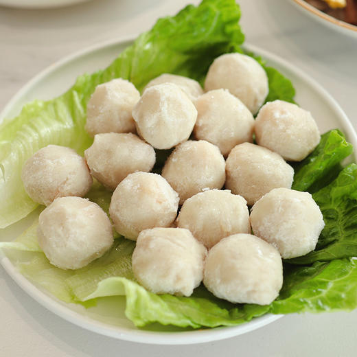 【咸蛋黄金枪鱼鱼丸】预售3天 新鲜生产 白水煮都好吃 Q弹像乒乓球一样 咬下去“鲜、弹、沙、香”四重暴击 商品图4