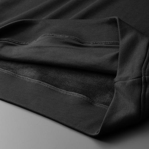 大依优型大码男装秋冬加绒假两件POLO衫休闲商务翻领长袖上衣300 商品图6