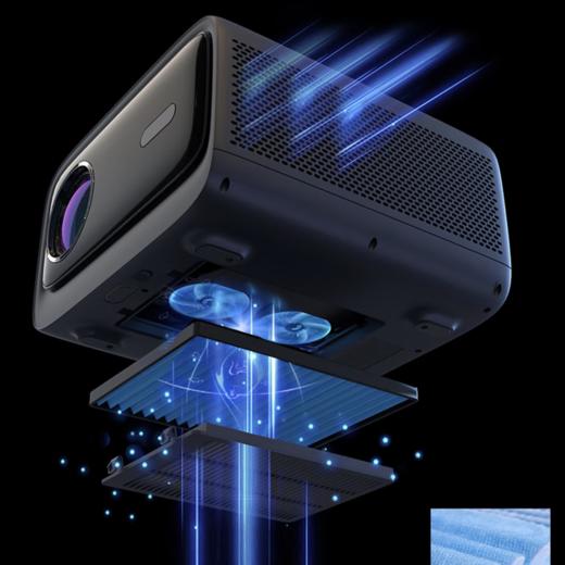 Lenovo 联想 Lecoo LK12 真4K解码 专业影院级旗舰 高清投影仪 200英寸巨幕 杜比音效 商品图4