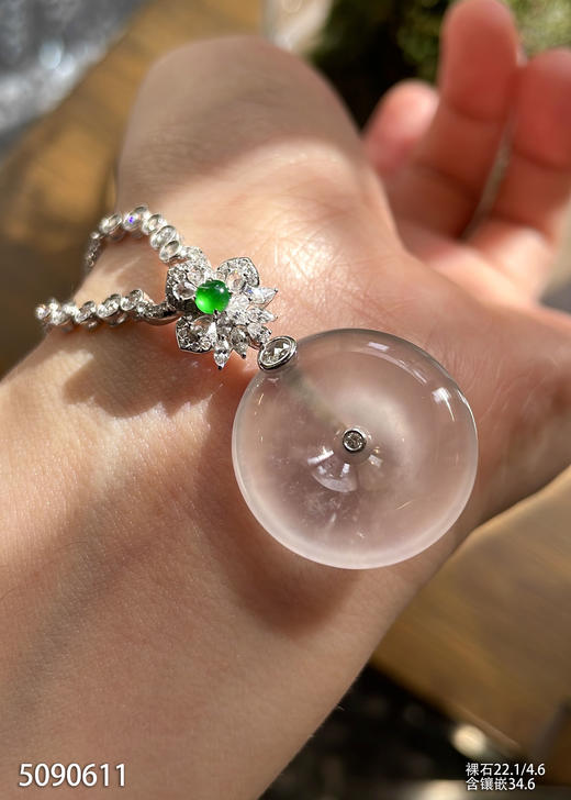 5090611，平安扣吊坠。具体价格微信咨询 商品图1