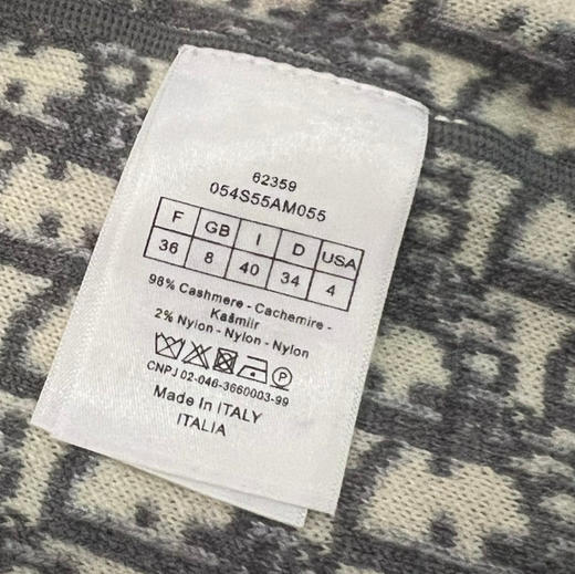 Dior重工双面针织衫！ 灰色 蓝色。自己备注号码颜色 商品图10