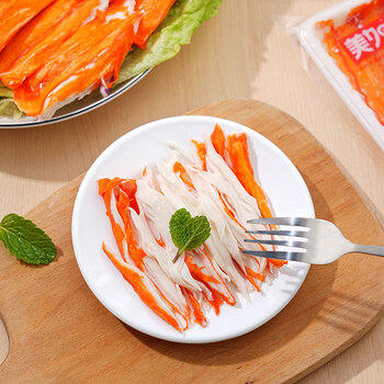 美加佳 即食鳕鱼蟹柳270g  鱼糜含量60% 低脂轻食 即食 商品图2