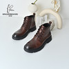 经典鲨2025年冬季专柜新品男士牛皮革系带平底潮酷马丁靴KG51-555191 商品缩略图1