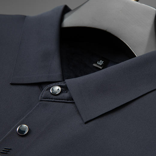 【羊毛】大依优型大码男装加绒翻领长袖衬衫休闲上衣男士300斤秋冬免烫 商品图3