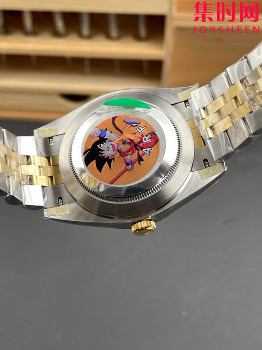 ARF劳力士日志型41mm 间金黑盘 丹东3235机 五珠链 904L钢 男士腕表 商品图9