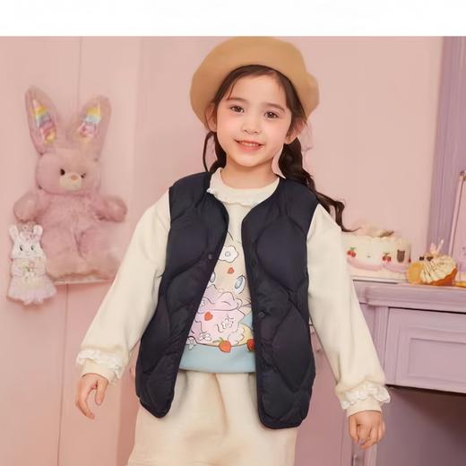 90白鸭绒儿童轻薄儿童羽绒服/马甲 男女童内胆内外穿童装马甲外套 商品图7