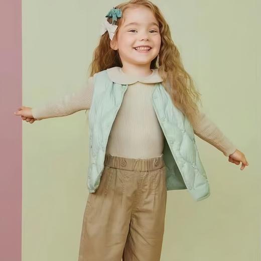 90白鸭绒儿童轻薄儿童羽绒服/马甲 男女童内胆内外穿童装马甲外套 商品图10