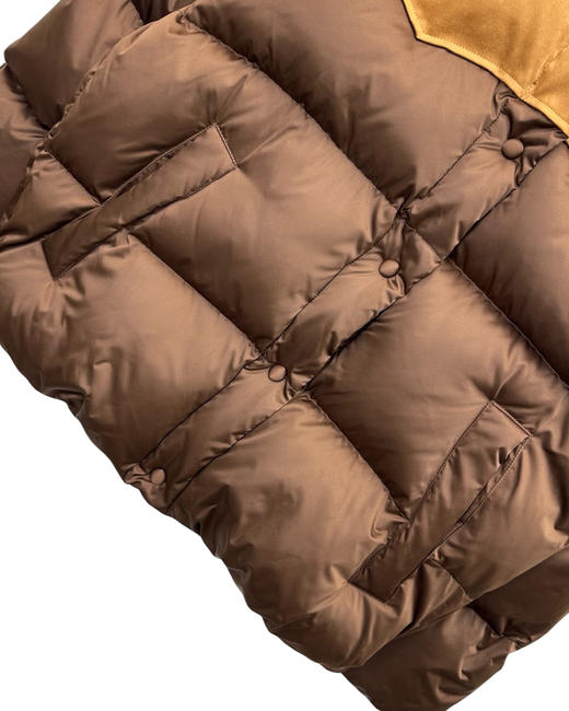 女款尼龙拼接羽绒服zo017 商品图2