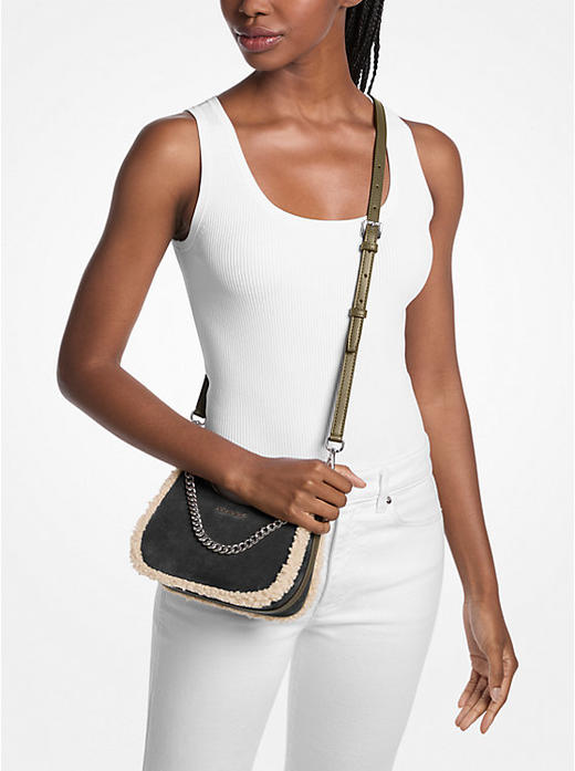 黑五折扣！MK冬季限量款羊羔毛腋下包 2个肩带两种背法 只要￥999直邮到手 商品图4