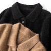 北美小动物毛毛！针织开衫时髦polo领加厚外套女上衣 商品缩略图3