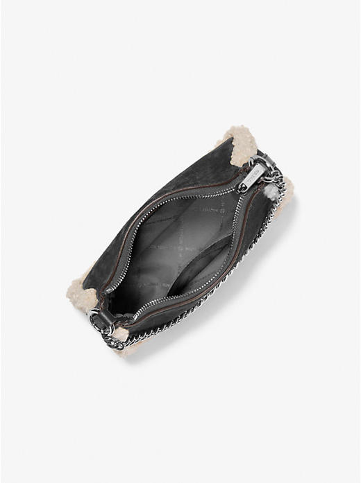 黑五折扣！MK冬季限量款羊羔毛腋下包 2个肩带两种背法 只要￥999直邮到手 商品图5