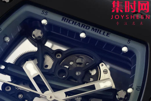 【贵重物品】只适合高端玩家 RF理查德米勒RM61 RM061男士系列“跑道”NTPT碳纤维壳/TZP陶瓷壳 男士腕表 商品图3