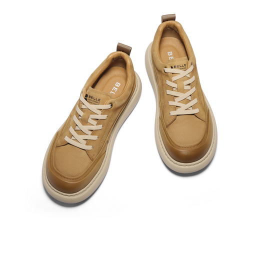 BF楼百丽男鞋棉鞋工装鞋男士26新商场款厚底增高休闲板鞋8YH01AM6 商品图2