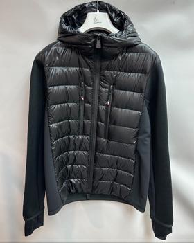 男款拼薄羽绒外套he018