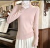 【YW】无忧购 糖果色木耳中领针织打底衫（截单后3-5天发货） 商品缩略图5