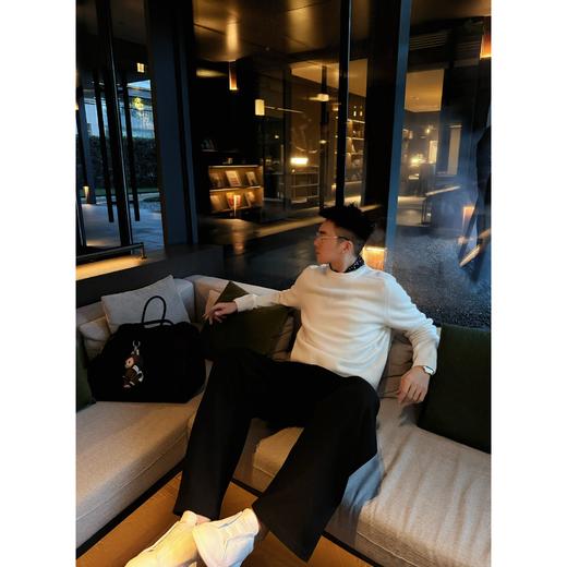 Team Yang-秋冬新品C家满分羊毛加厚针织极简风百搭毛衣男9065 商品图3