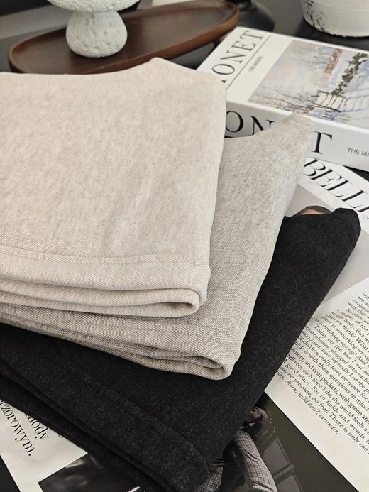 耐尔 羊毛保暖塑腰直筒裤 W4075 商品图12