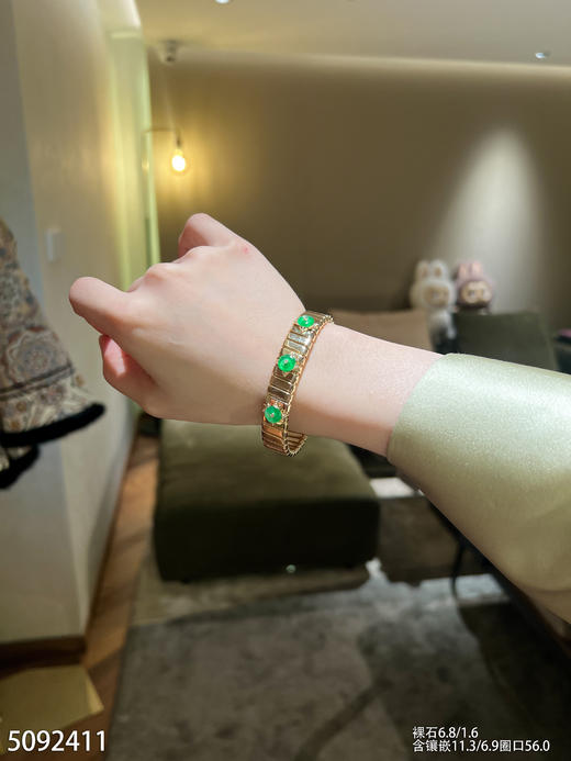 5092411，平安扣手镯。具体价格微信咨询 商品图4