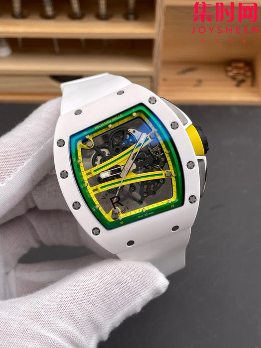 【贵重物品】只适合高端玩家 RF理查德米勒RM61 RM061男士系列"跑道"NTPT碳纤维壳/TZP陶瓷壳 男士腕表 商品图1