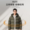 個调秋冬新款百搭时尚男士短款连帽羽绒服休闲百搭保暖防寒外套2097 商品缩略图1