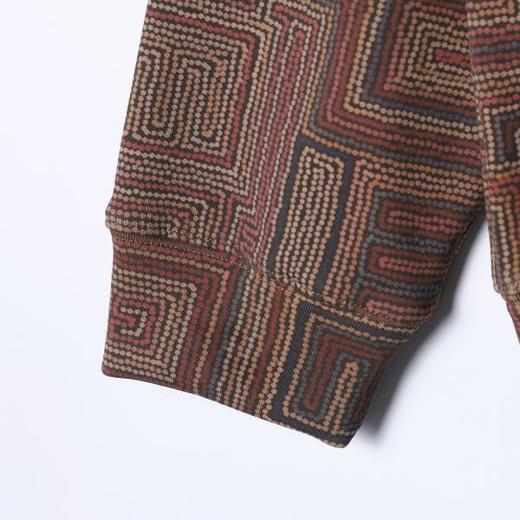 WY1353SDSA男士秋冬新款痞帅男装潮牌撞色不规则图形连帽卫衣百搭上衣 商品图4