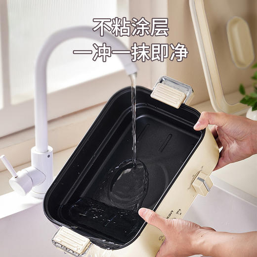 Zemkon电火锅家用一体炒菜电炒锅不粘多功能3-4人电煮锅 商品图2