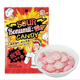 宝奴咪秀逗酸糖草莓味48g