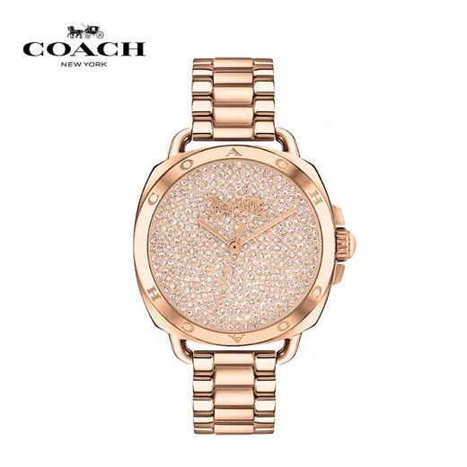 【蔻驰TATUM系列】蔻驰马车满天星珠宝腕表 满钻水晶金钢带表链/石英表盘/进口机芯/百搭好看/独立钢印/一表一编码 商品图0