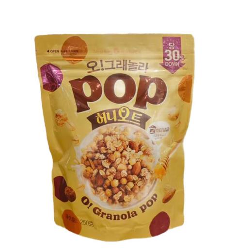 好丽友蜂蜜燕麦扁桃仁谷物片 250g/袋 商品图0