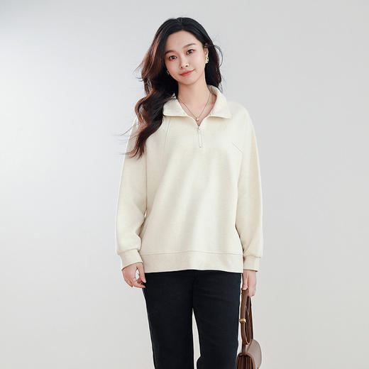 火桐hooton 高定系列 牦牛绒针织拉链卫衣ZM24001 商品图2