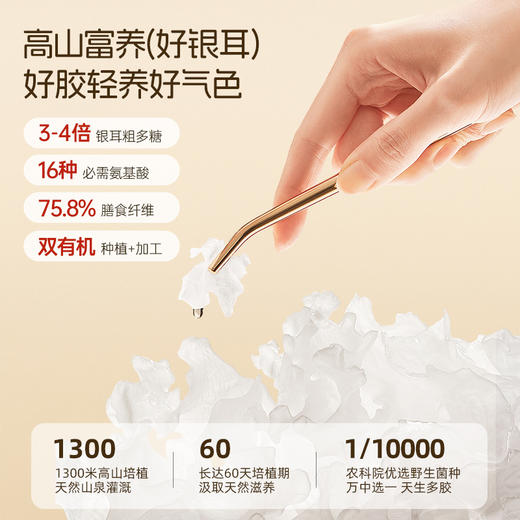 金燕耳 鲜炖银耳羹  五黑银耳羹/陈皮莲子红豆沙/绿豆沙银耳羹 /杨枝甘露桃胶银耳羹 3秒开盖即食 单碗鲜炖 营养不流失 168g*6碗（购买2箱以上的快递可能会分多个包裹发货 请注意查收） 商品图5