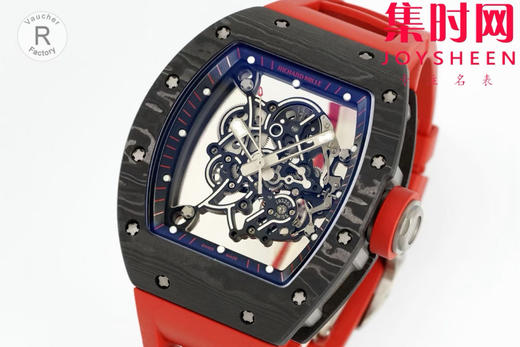 【贵重物品】只适合高端玩家 RF理查德米勒RM55 新款RM055碳纤维系列 男士腕表 商品图2