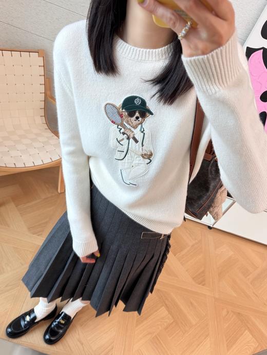 拉夫劳伦 25年紫标系列🆕全新上线 网球小熊 针织衫(KX*MM) 商品图4