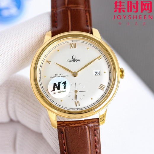 欧米茄新款 N1碟飞典雅系列 第三代碟飞 两针半小秒腕表 两针半蝶飞 男士腕表 表径41mm 商品图3