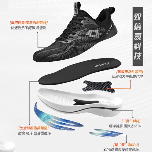 爆款回归！【轻量化设计】LOTTO乐途半掌碳板超轻运动跑鞋 商品图4