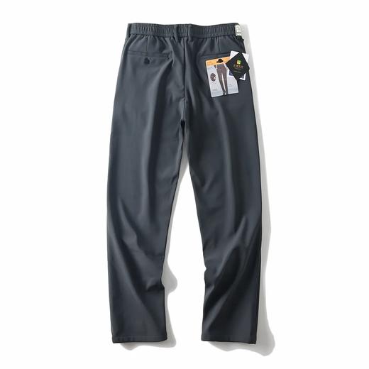 加绒版！防水不粘毛 四面弹抗皱休闲直筒长裤 商品图0